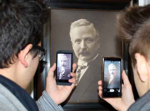 Students digitally interacting with everything in their surroundings