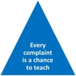 Every complaint from a student is an opportunity to teach them a life lesson